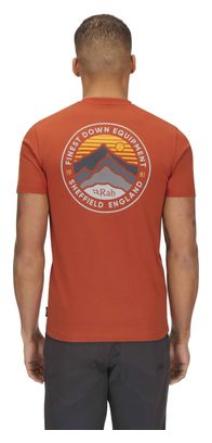 T-Shirt Rab Basecamp 3 Peak Rouge