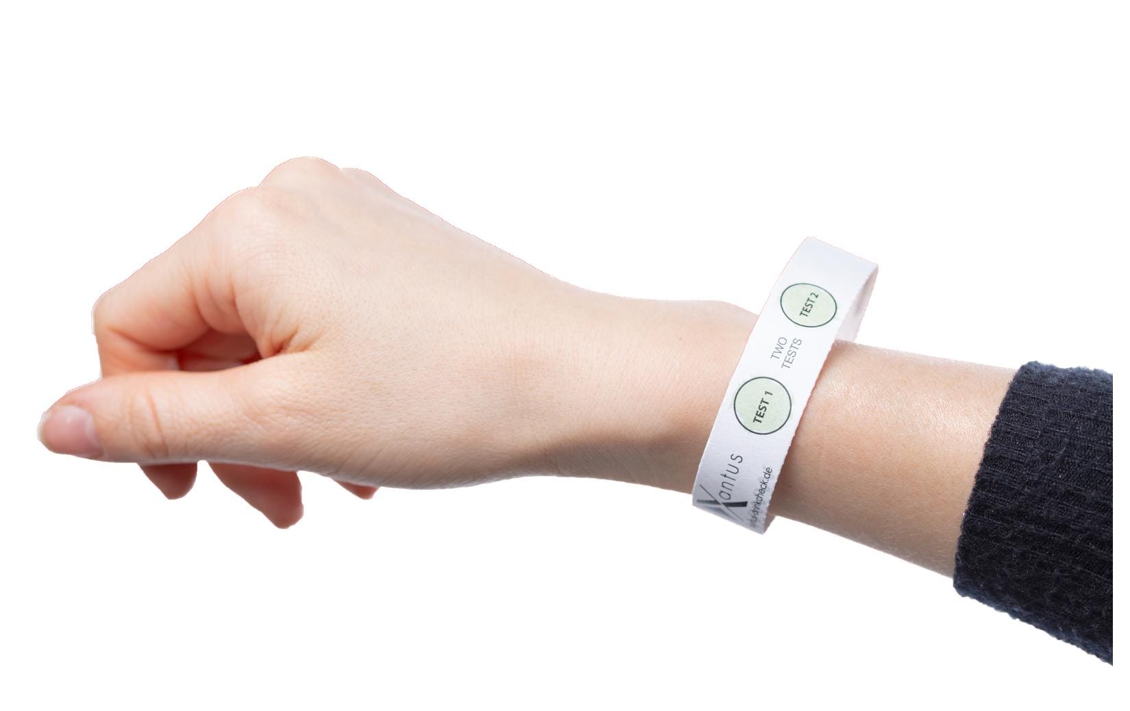 K.O. Tropfen GHB Schutz-Armband 2 StückTest-Armband für die Anwesenheit von Knockout-Tropfen