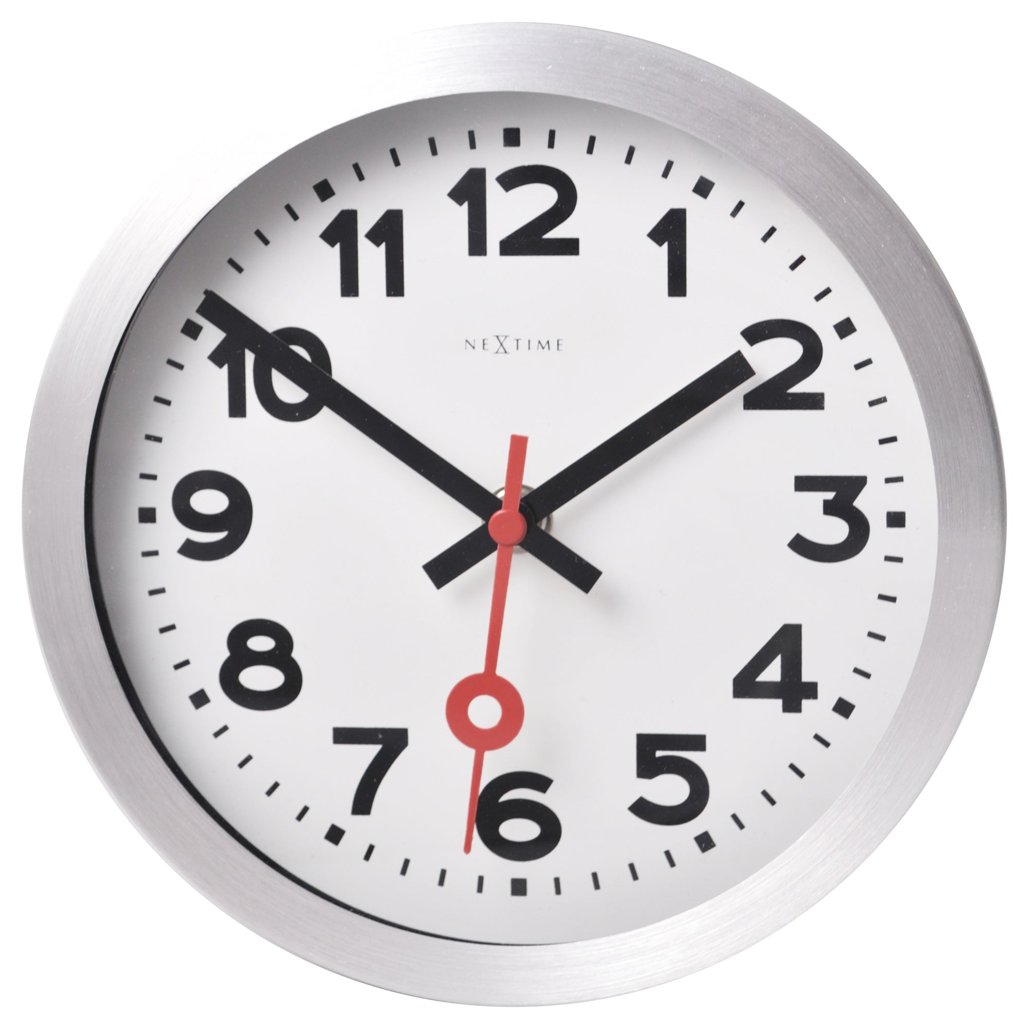 NeXtime Station Wandklok Cijfers Ã 19 cm