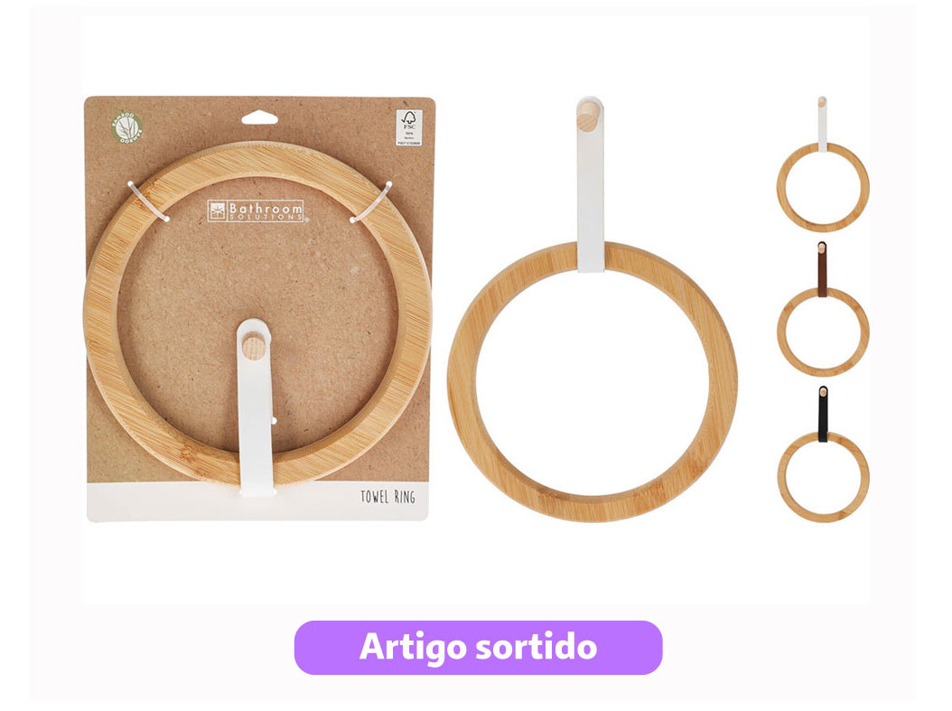 TOALHEIRO Ø21XH29.5CM MODELOS SORTIDOS