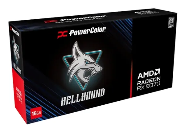 PowerColor Radeon RX 9070 Hellhound OC
