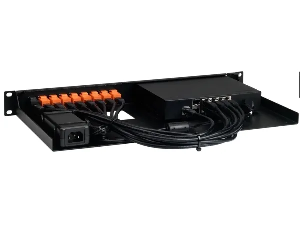 Rackmount.IT RM-SW-T11, Brandvæg stativmontering, Sort, 1 stk