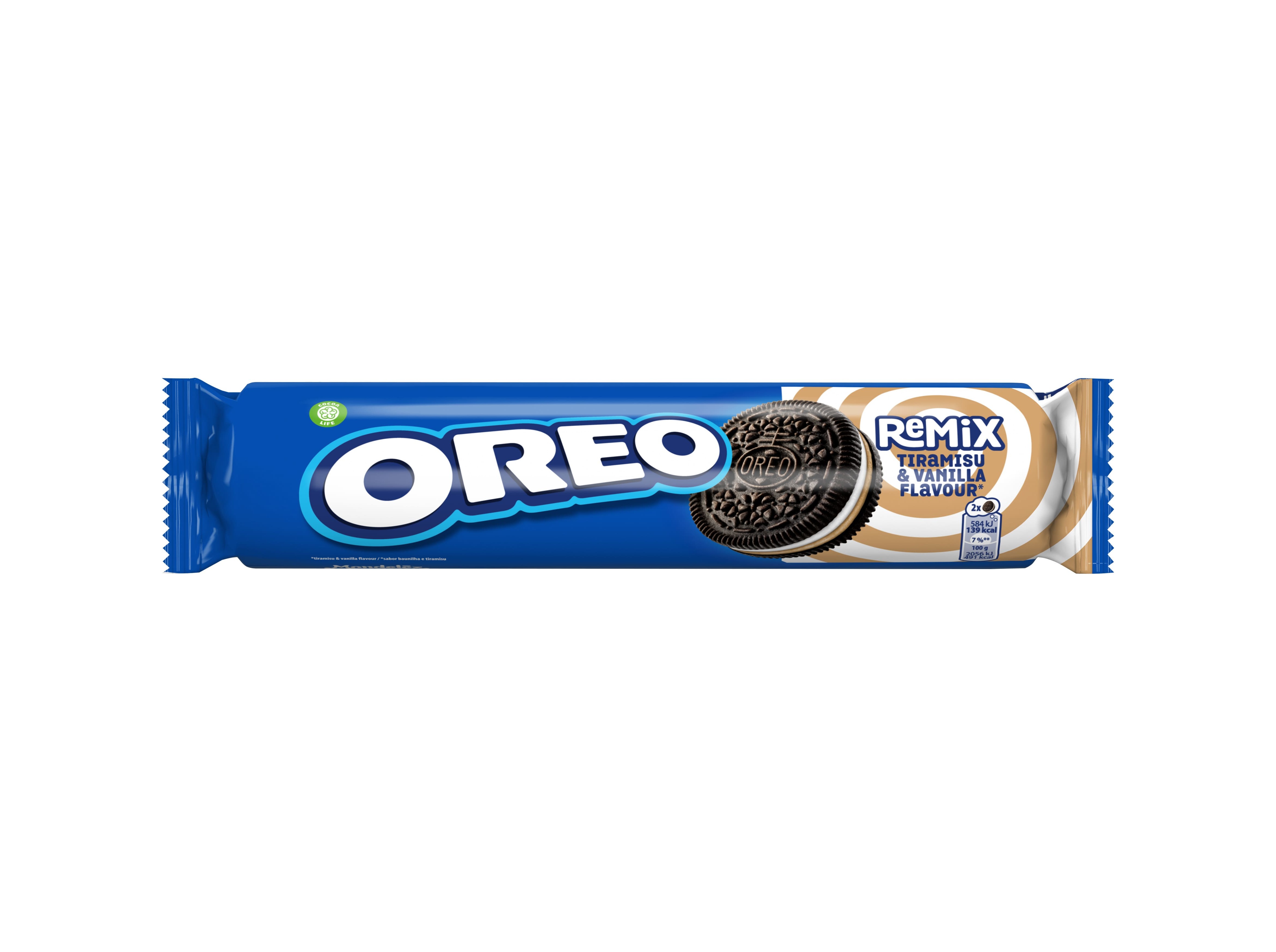 BOLACHAS OREO REMIX TIRAMISU 157 G