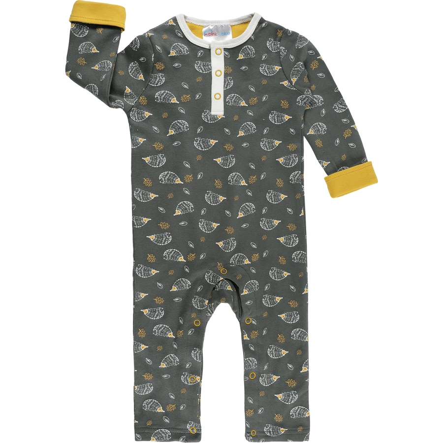 pink or blue Pyjama Igel grau