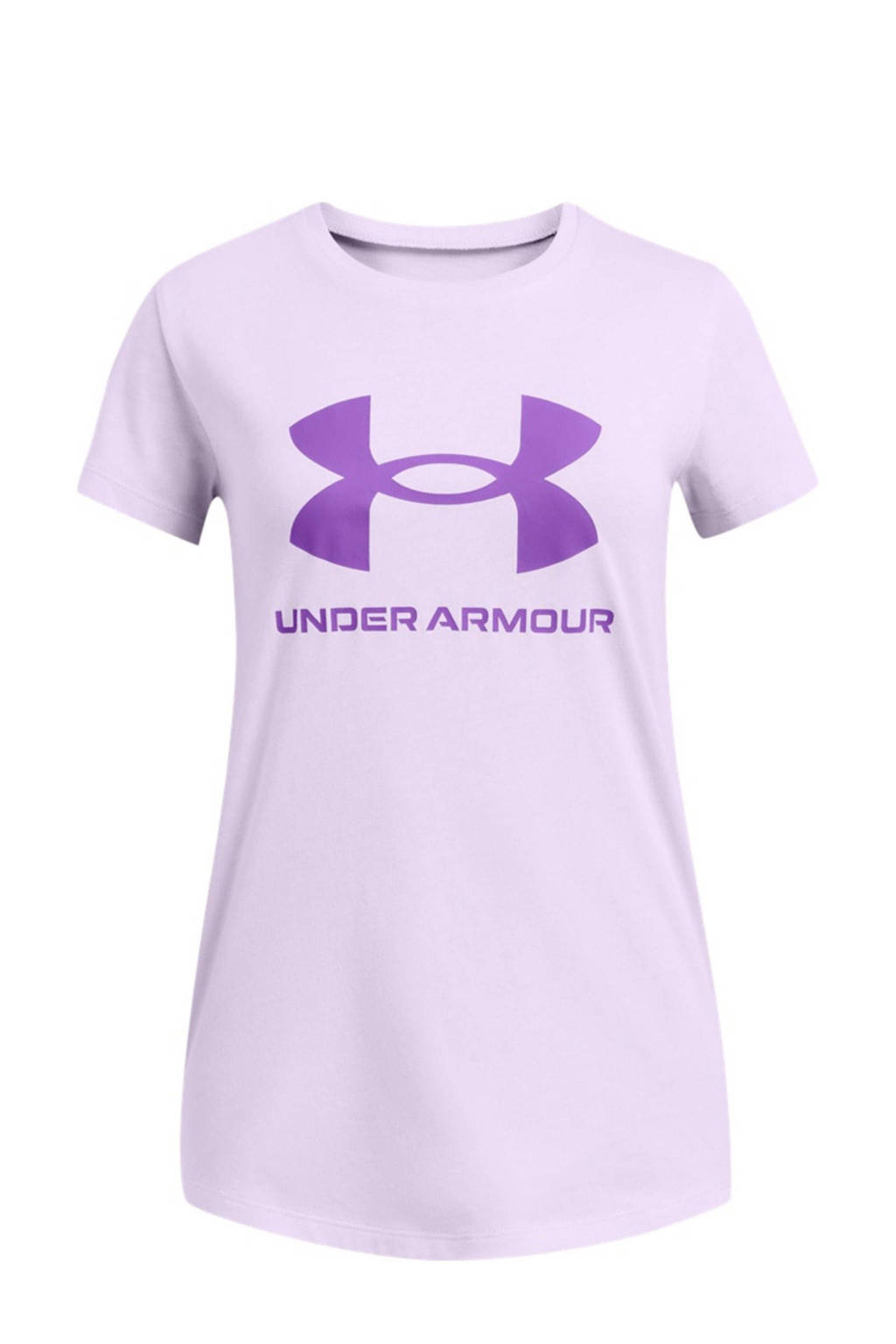 Under Armour sportshirt lichtroze