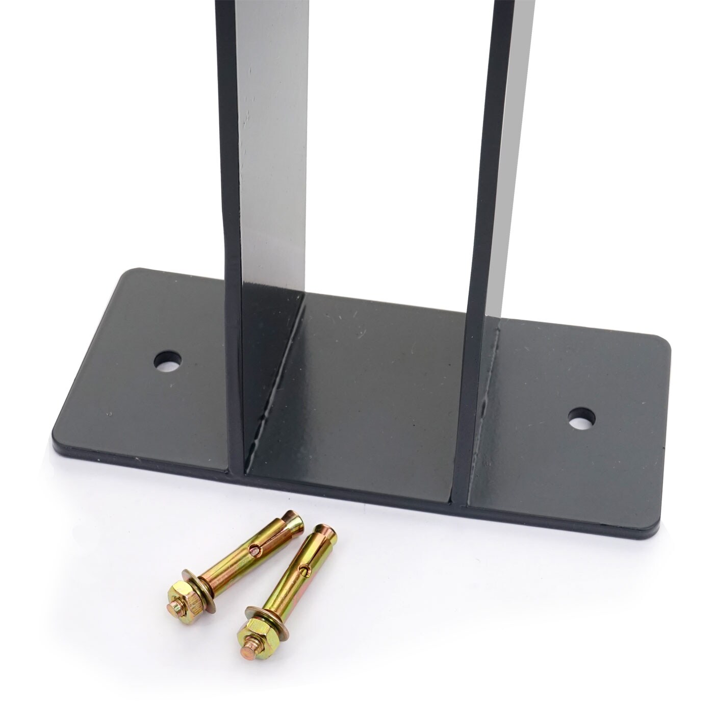 Fahrradbügel MCW-G20, Fahrradständer Anlehnbügel, verzinkter Stahl Outdoor-pulverbeschichtet 96x24x10cm ~ anthrazit