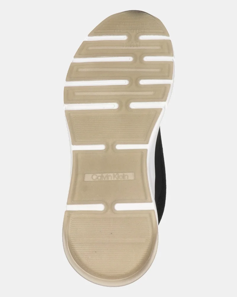 Calvin Klein Hoge sneakers  - zwart