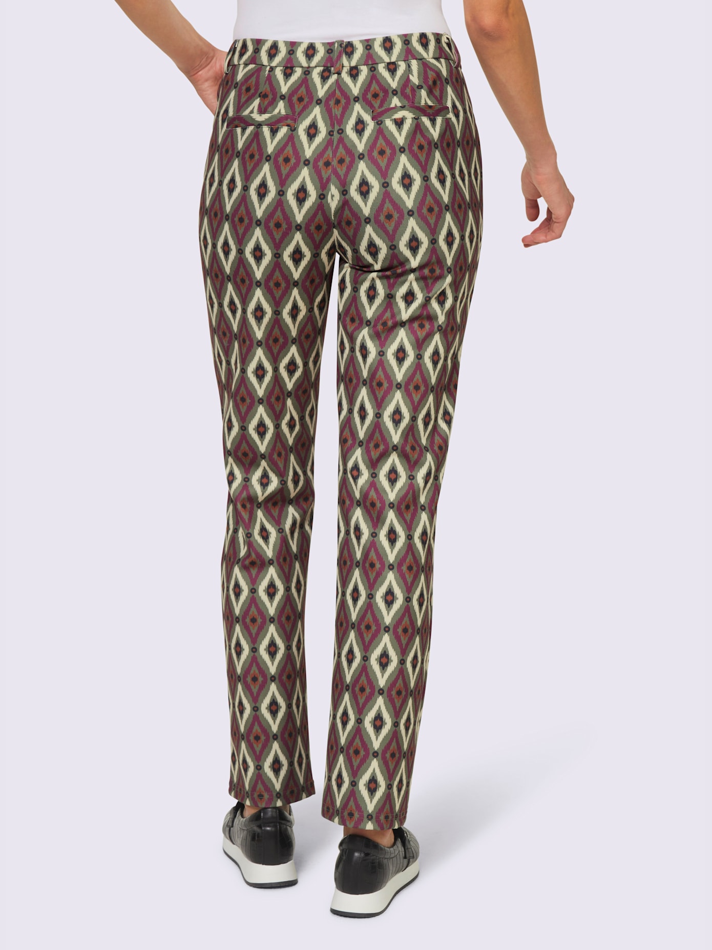 Pantalon imprimé pantalon en jersey