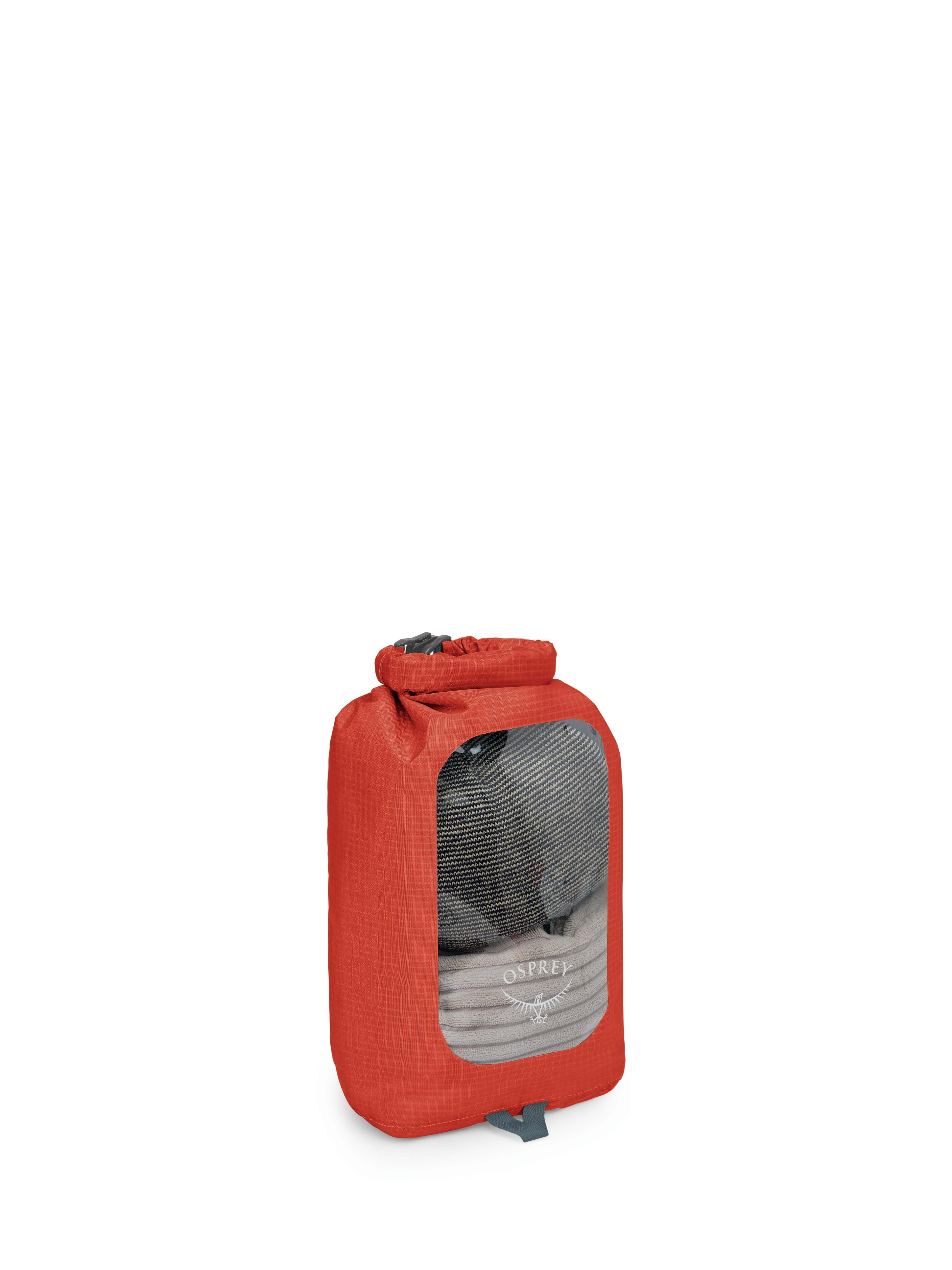 Osprey Dry Sack Window, 6L<br>Vanntett pakkpose med vindu