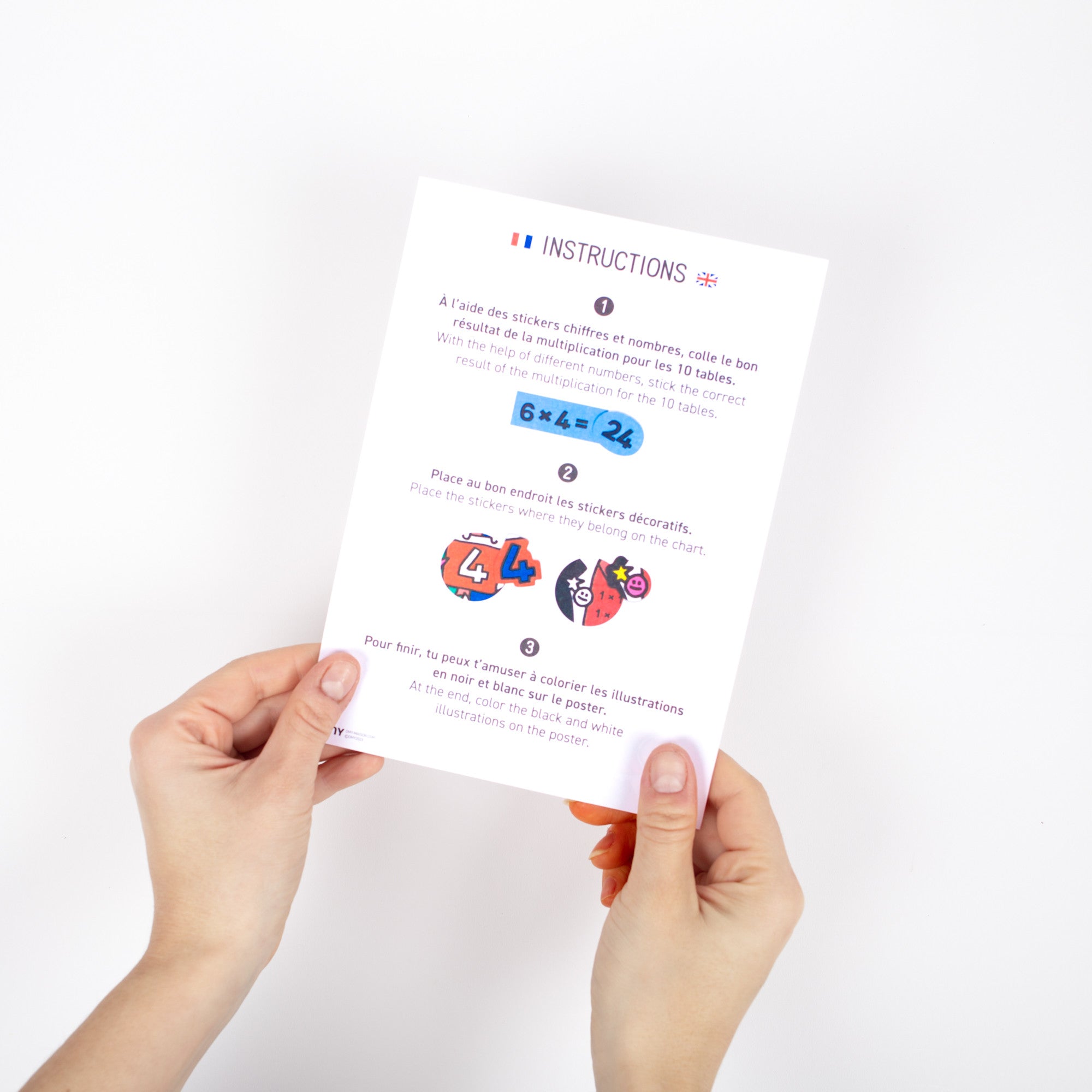 Poster & Stickers OMY School Multiplication