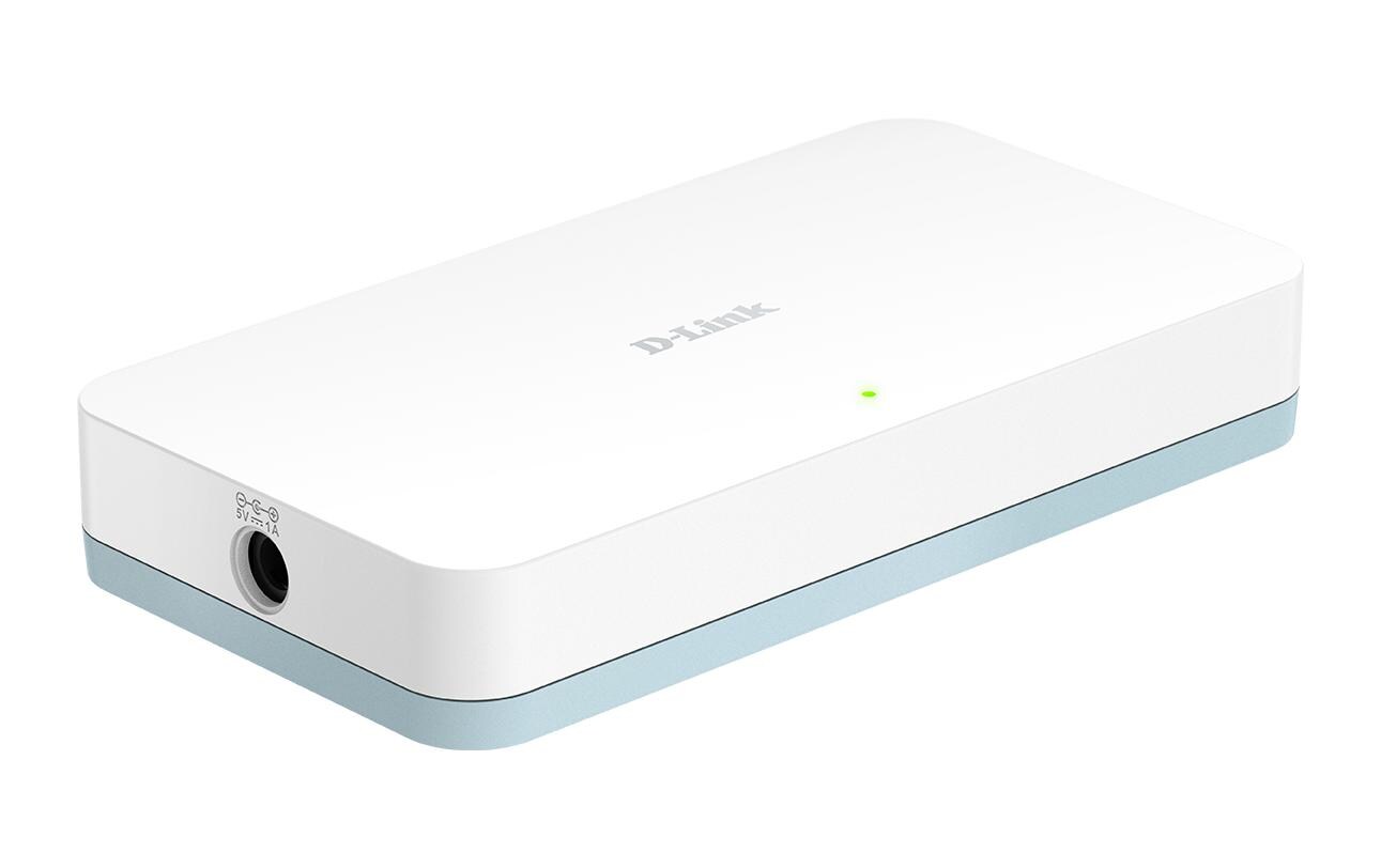Switch DGS-1008D 8 Port8-Port Gigabit Unmanaged Desktop-Switch für schnelle Gigabit-Konnektivität mit intelligenten, energieeffizienten Funktionen