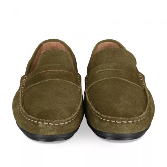 Mocassins VERT MEGIS CASUAL