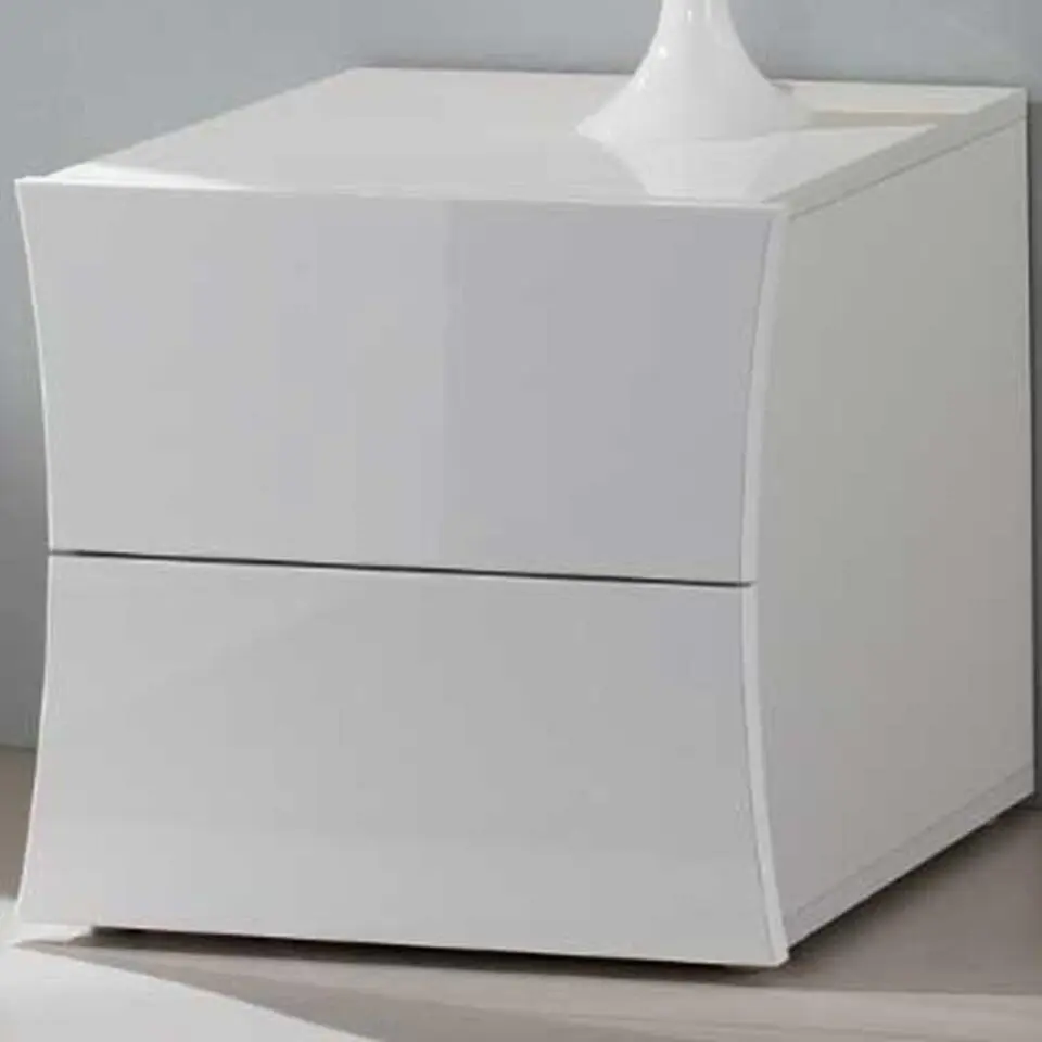 Webfurniture Nachtkastje Fonte - 50 x 40 x 41,3 cm - High Gloss White