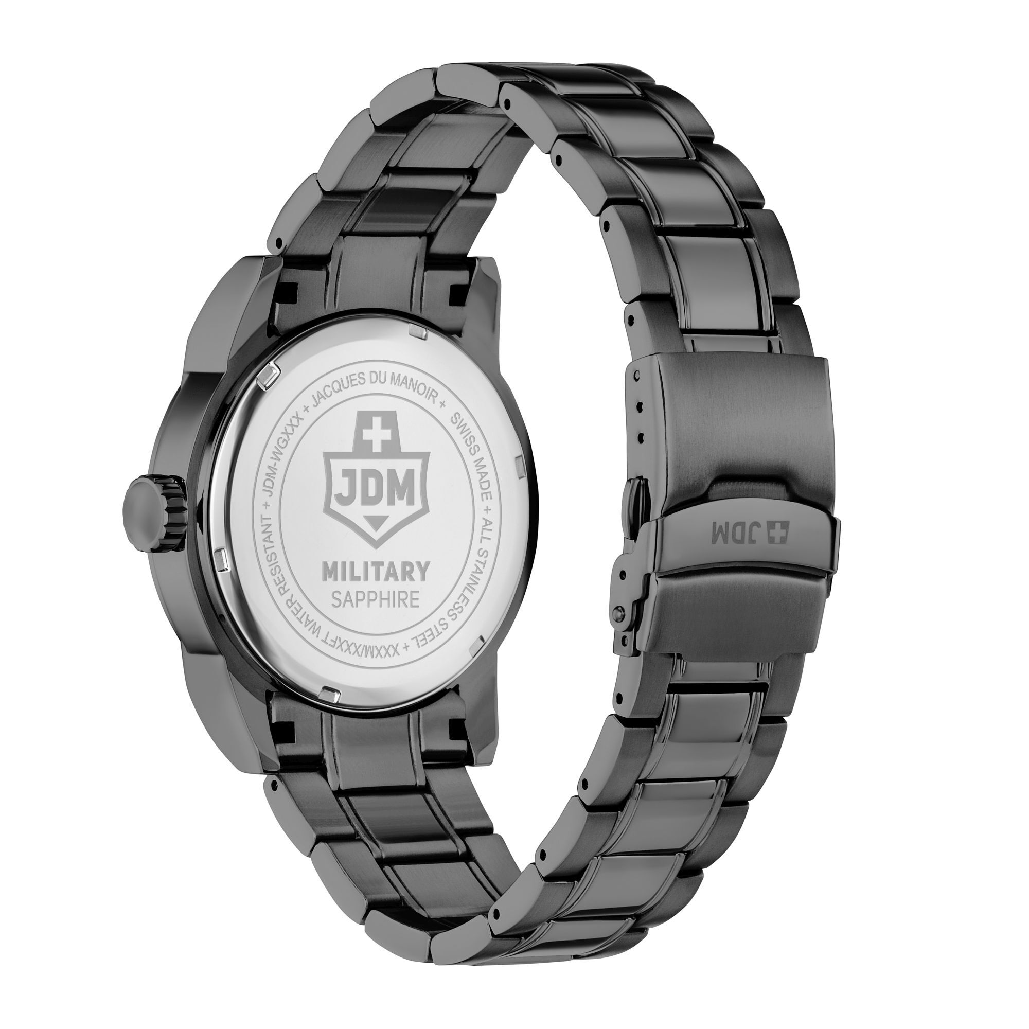 JDM Military Herren Armbanduhr Foxtrott 2021 Edelstahl JDM-WG013-06