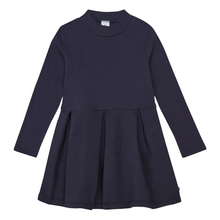 Petit Bateau Robe Unie | Bleu marine