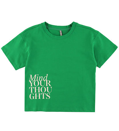 Kids Only T-Shirt - KogNelly - Green Bee/Kreativ