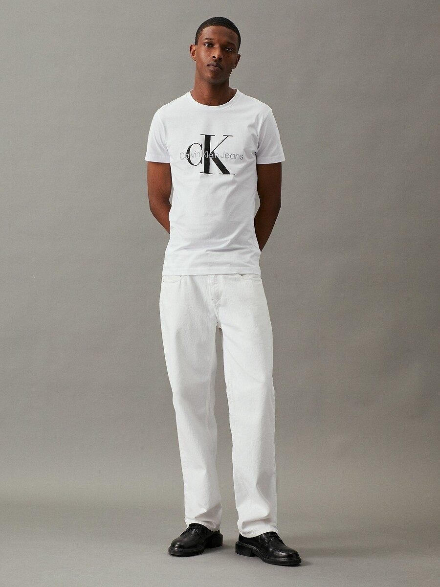 CALVIN KLEIN JEANS<br>Camiseta gola redonda Core Monogram