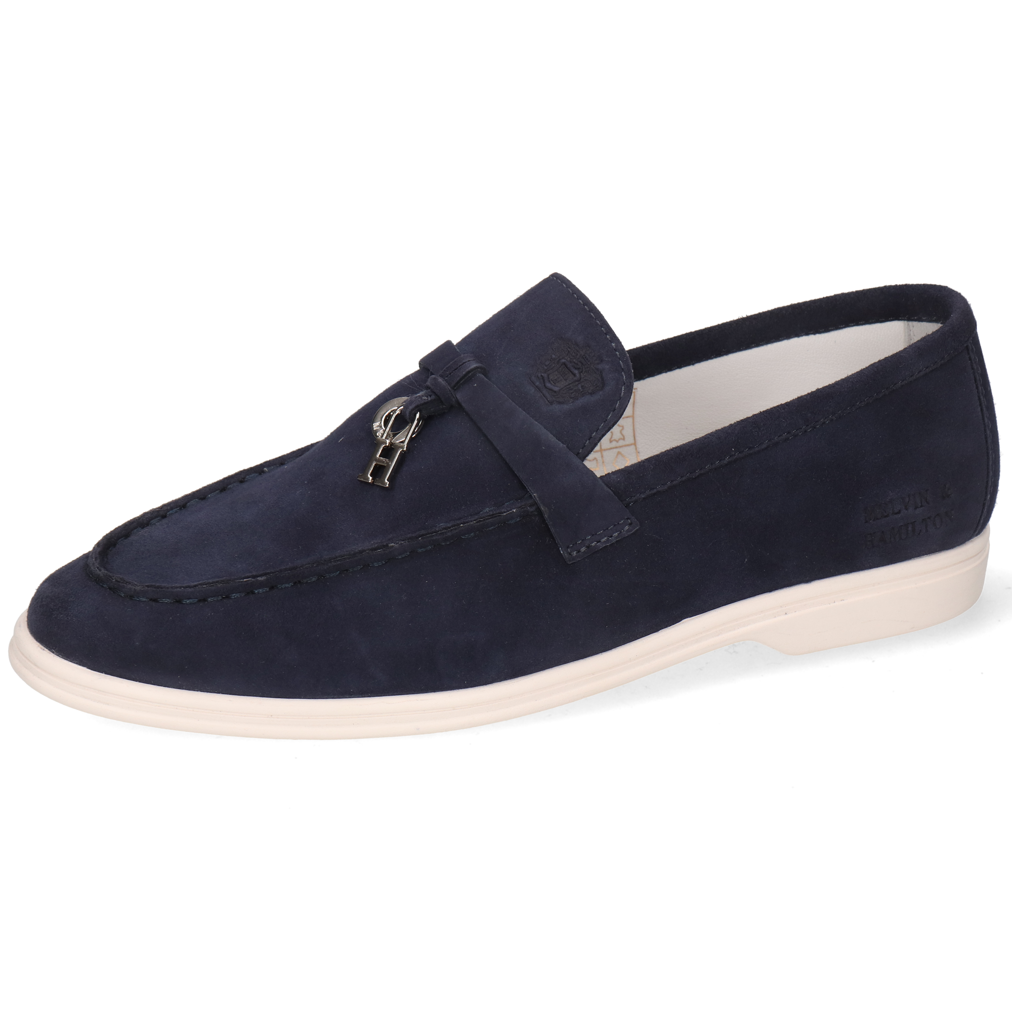 ADLEY 3 - Mocassins à talon plat | Bleu