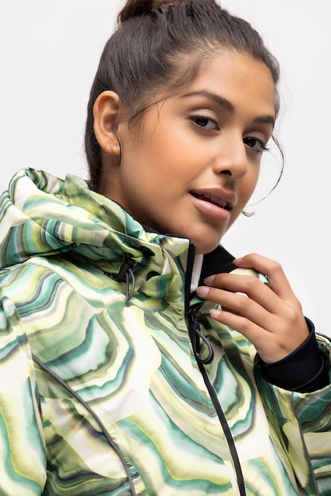Funktionsjacke, Reflektorpaspeln, wasserdicht, Schneefang