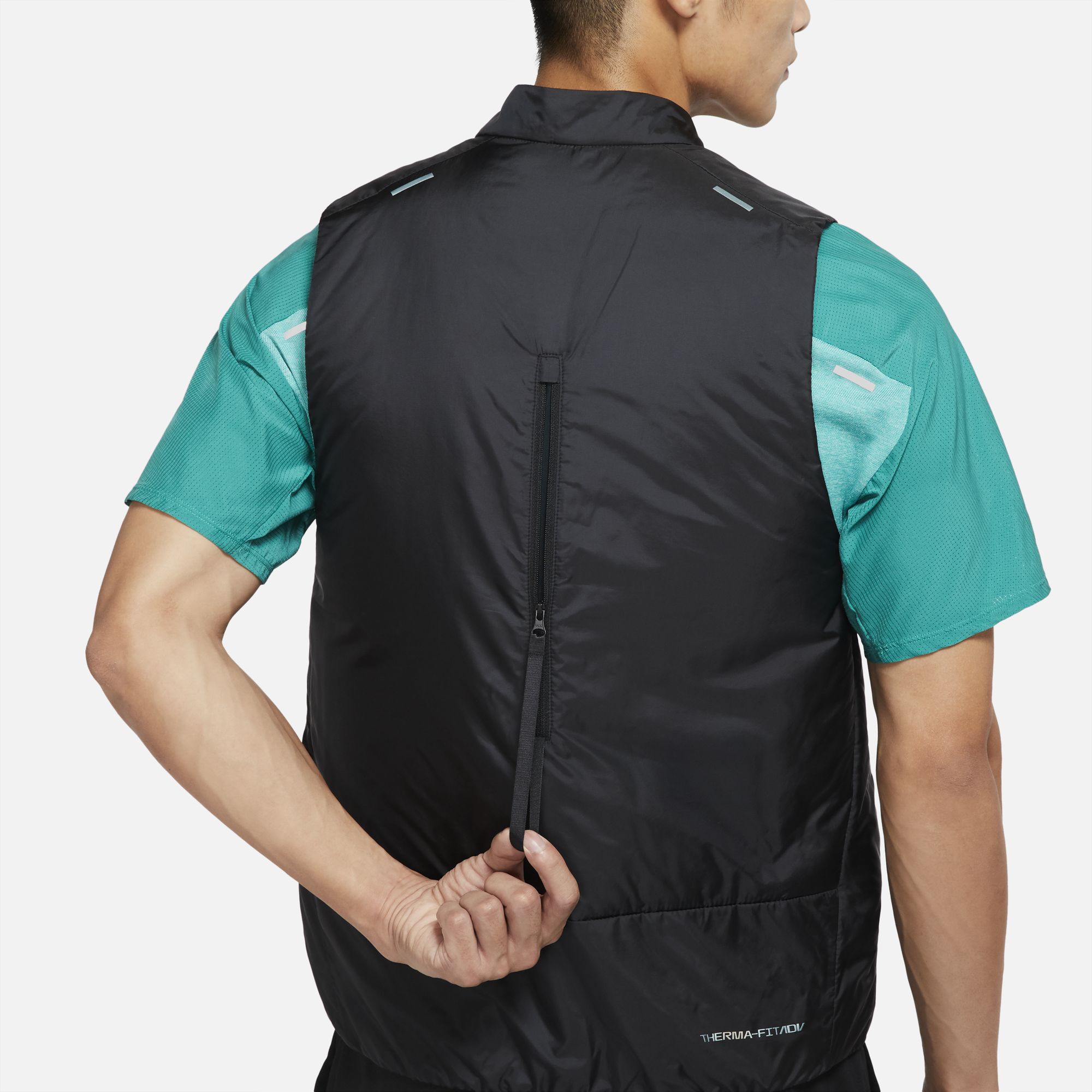 Therma-FIT ADV Repel Down-Fill Running Gilet Herre 010/Black