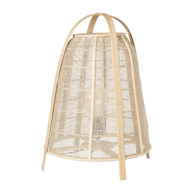 Tafellamp bamboe - ⌀32x43 cm