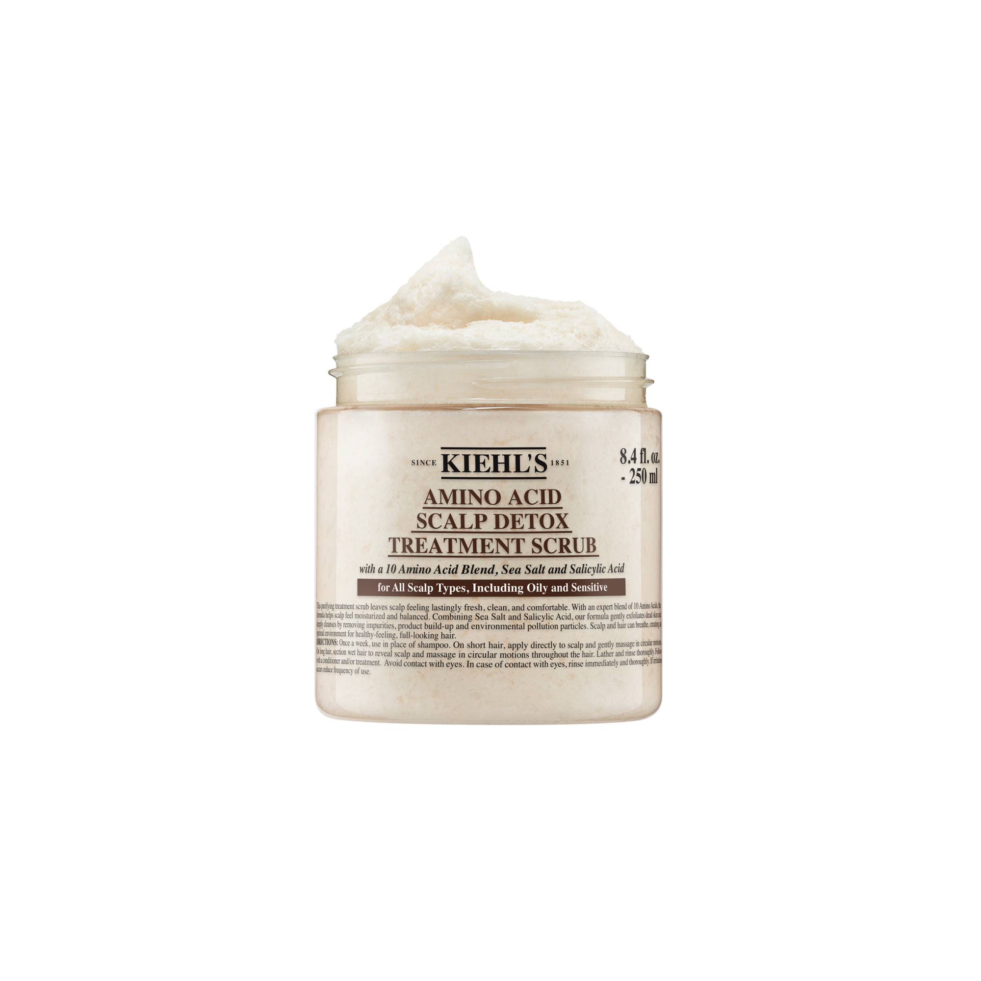 KIEHL'S Amino Acid Scalp-Detoxifying Treatment-Scrub 250 ml
