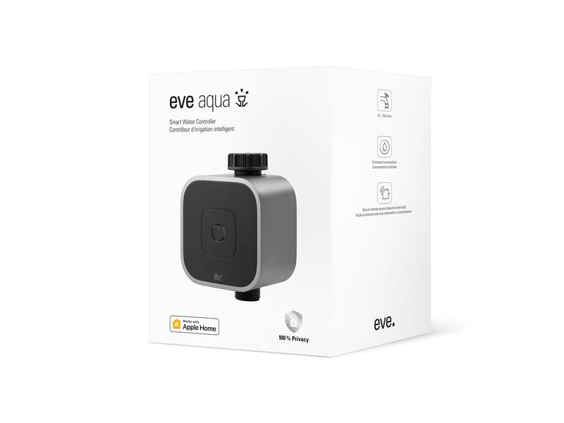 Eve Systems Bewässerungscomputer Eve Aqua Smart Home Smarte Bewässerungssteuerung mit Apple HomeKit