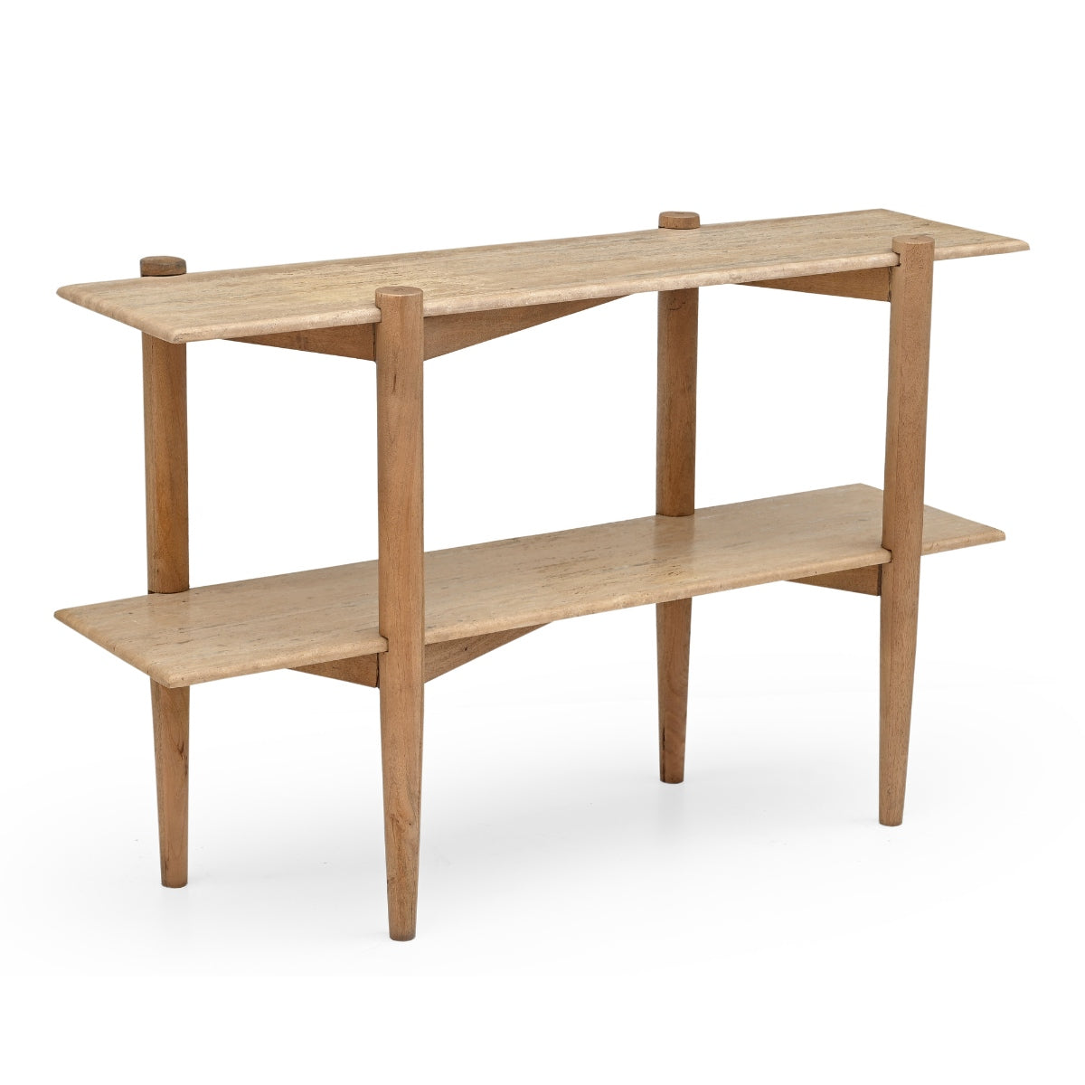DÃJA Living - Sidetable Travertin 120cm - Naturel - Aline