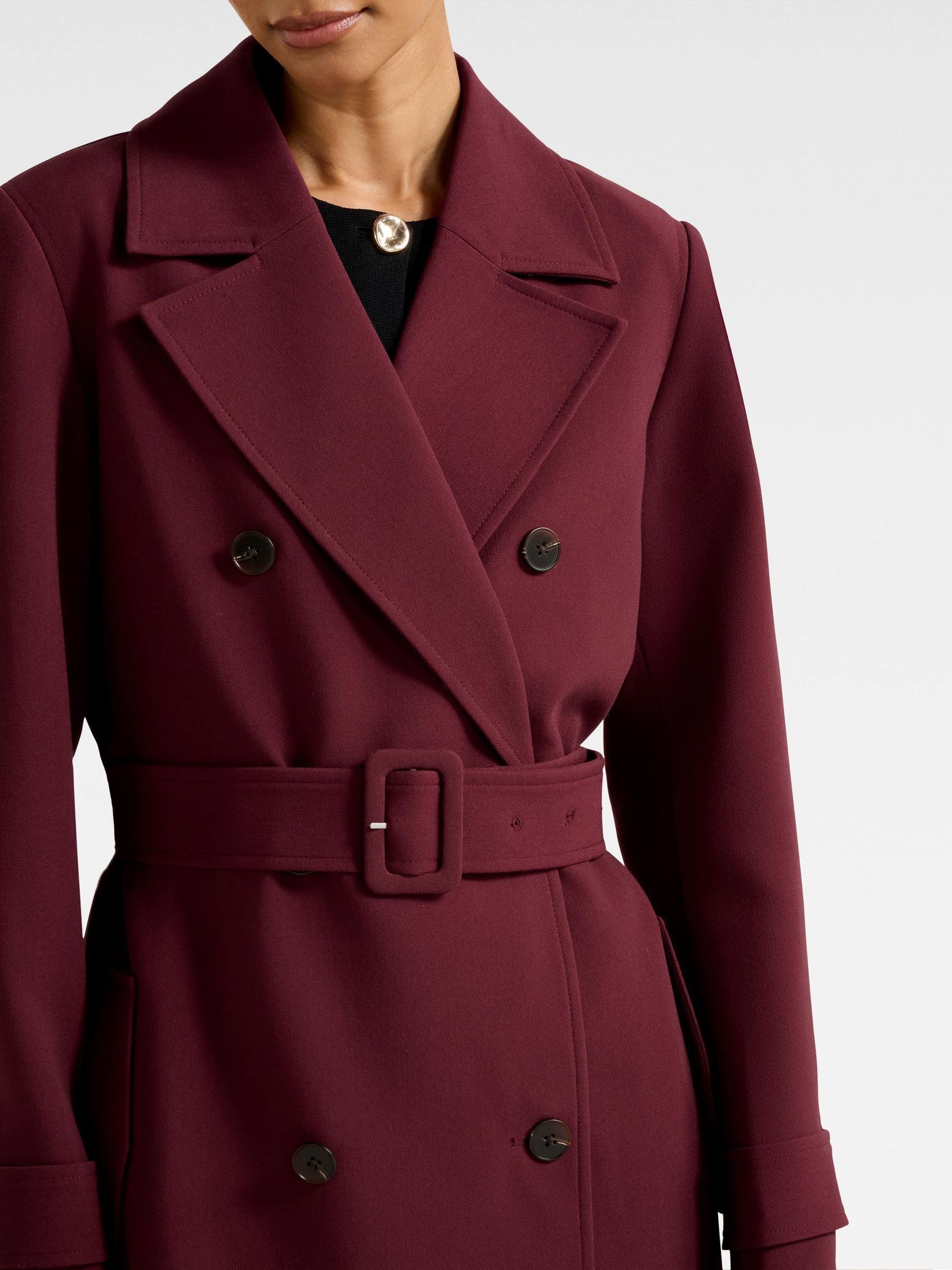 Forever New Lydia Petite Crepe Trench Coat