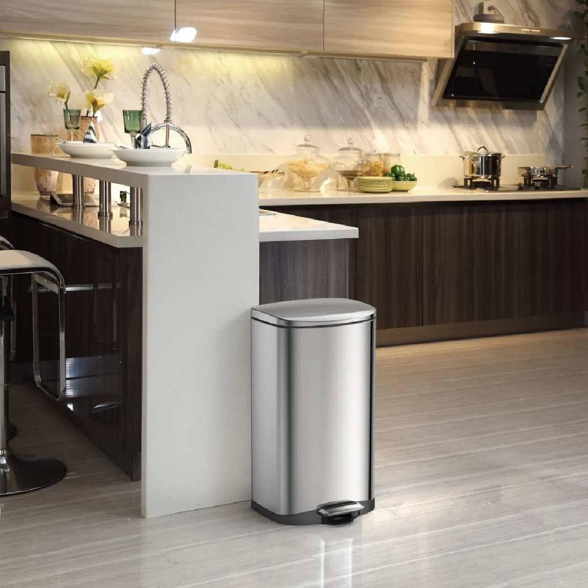 EKO Della 50 L Argenté Mat
