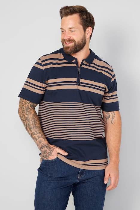 Boston Park Poloshirt, Halbarm, Ringel, bis 72/74