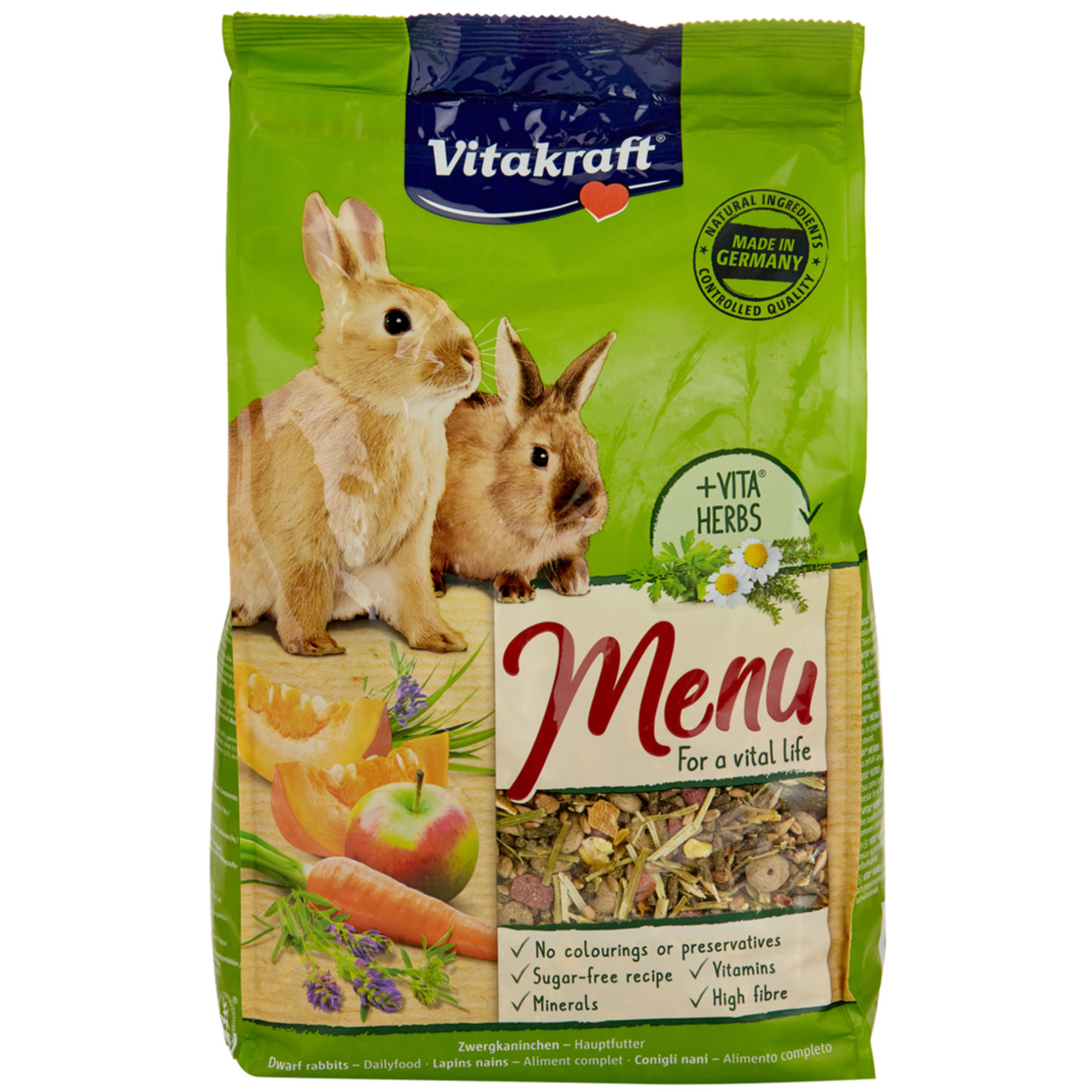 Vitakraft Premium Menu Vital Zwergkaninchen