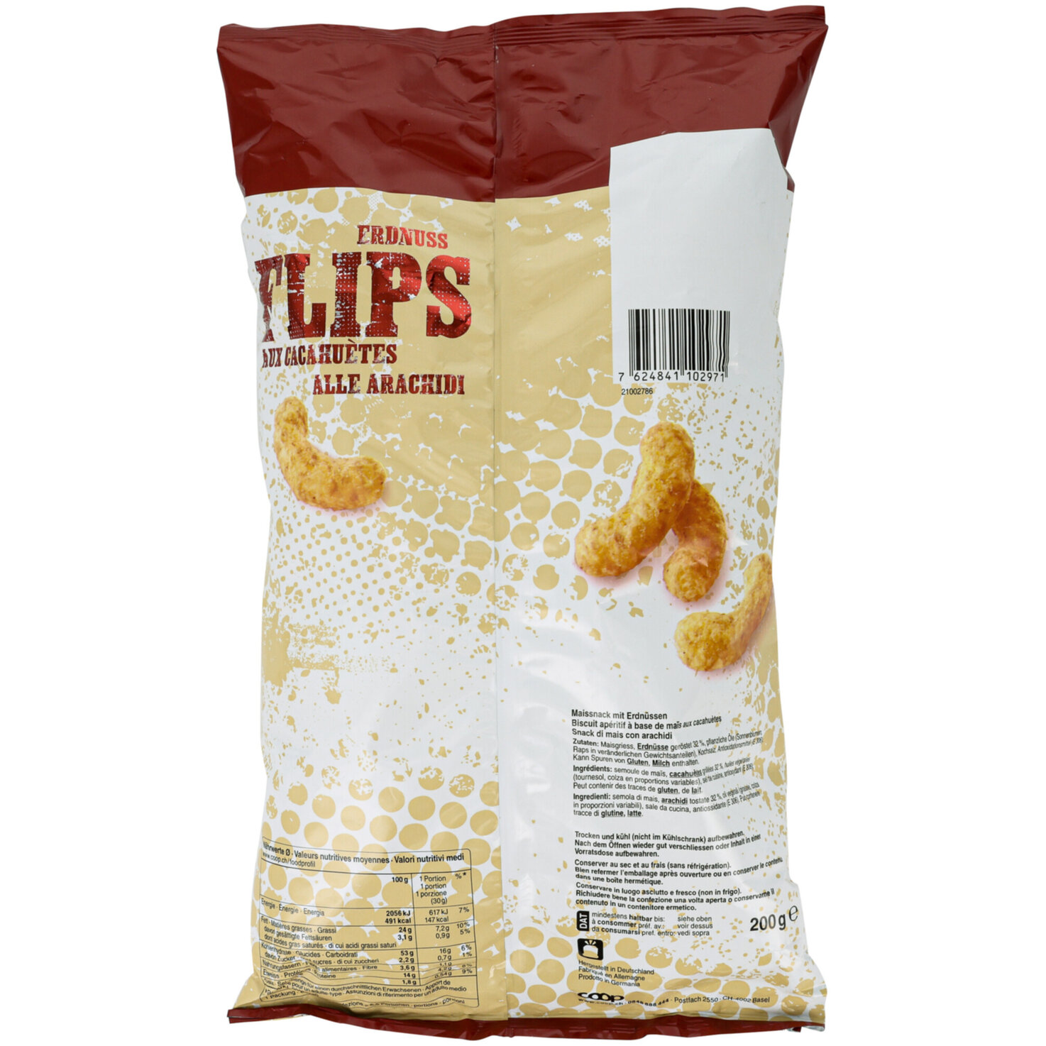 Prix Garantie Erdnussflips