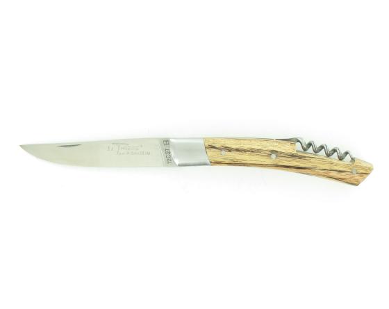 Le Thiers Bois Chauffé - 2 pièces - 1 mitre Couteau de poche Le Thiers par Chazeau Honoré