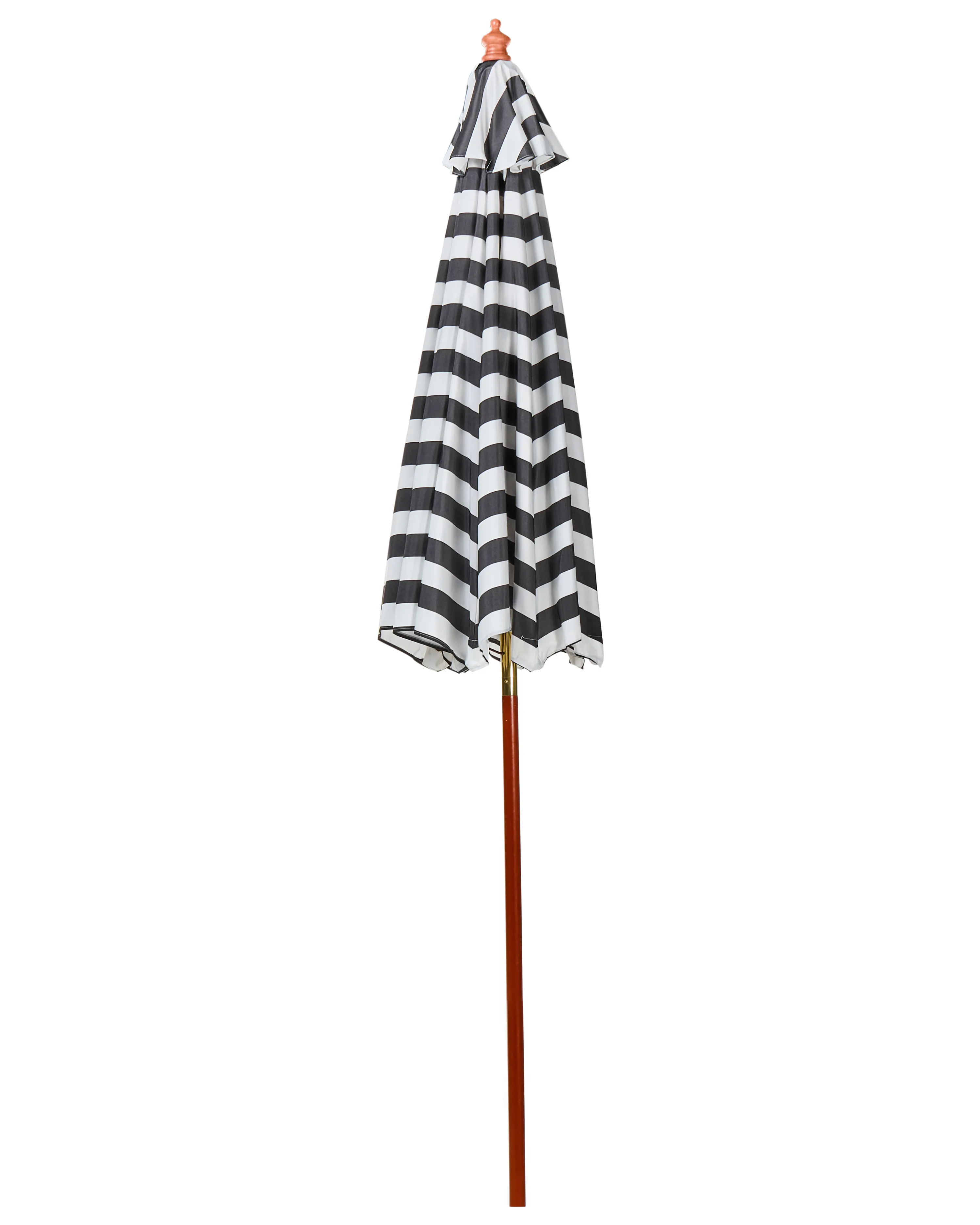 Parasol 260 cm FERENTILLO Zwart