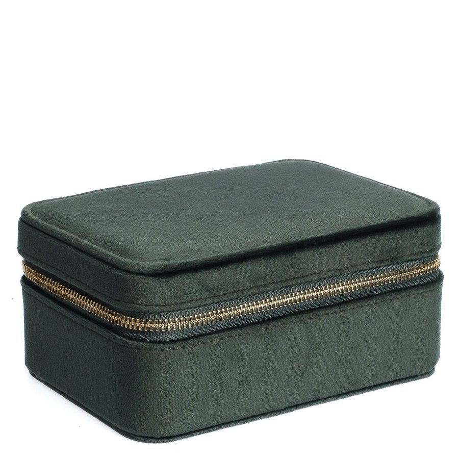 DARK Velvet Jewellery Box Pine