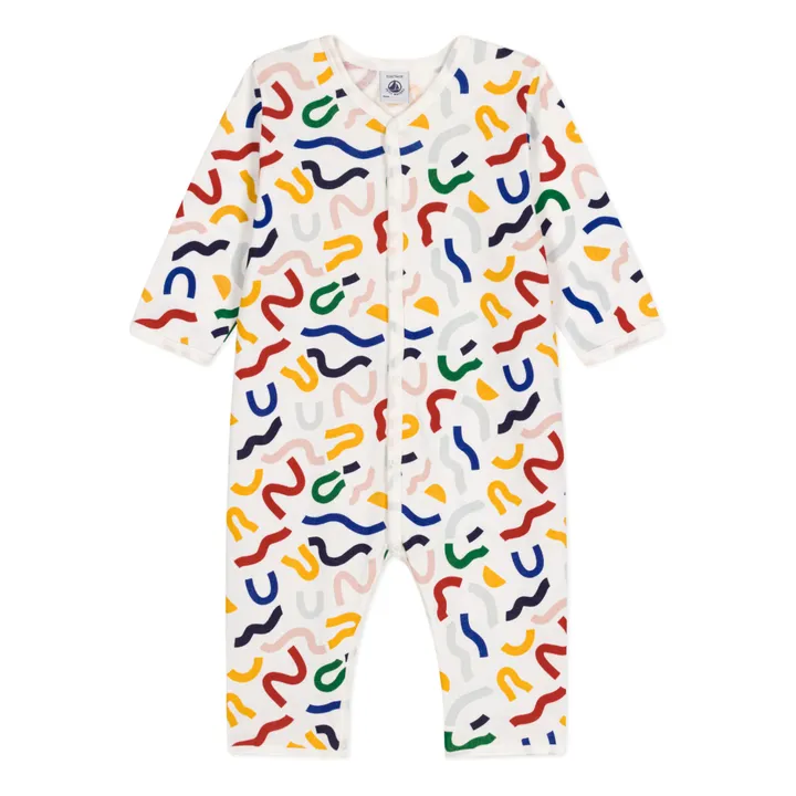 Petit Bateau Pyjama Phosphorescent Melodie | Blanc