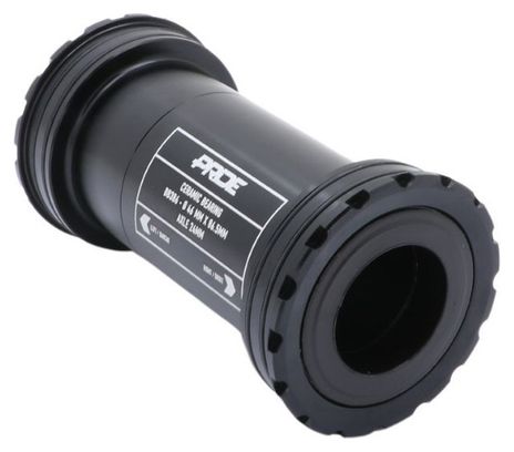 Boîtier de Pédalier Pride Racing BB386 Interlock Céramique Noir