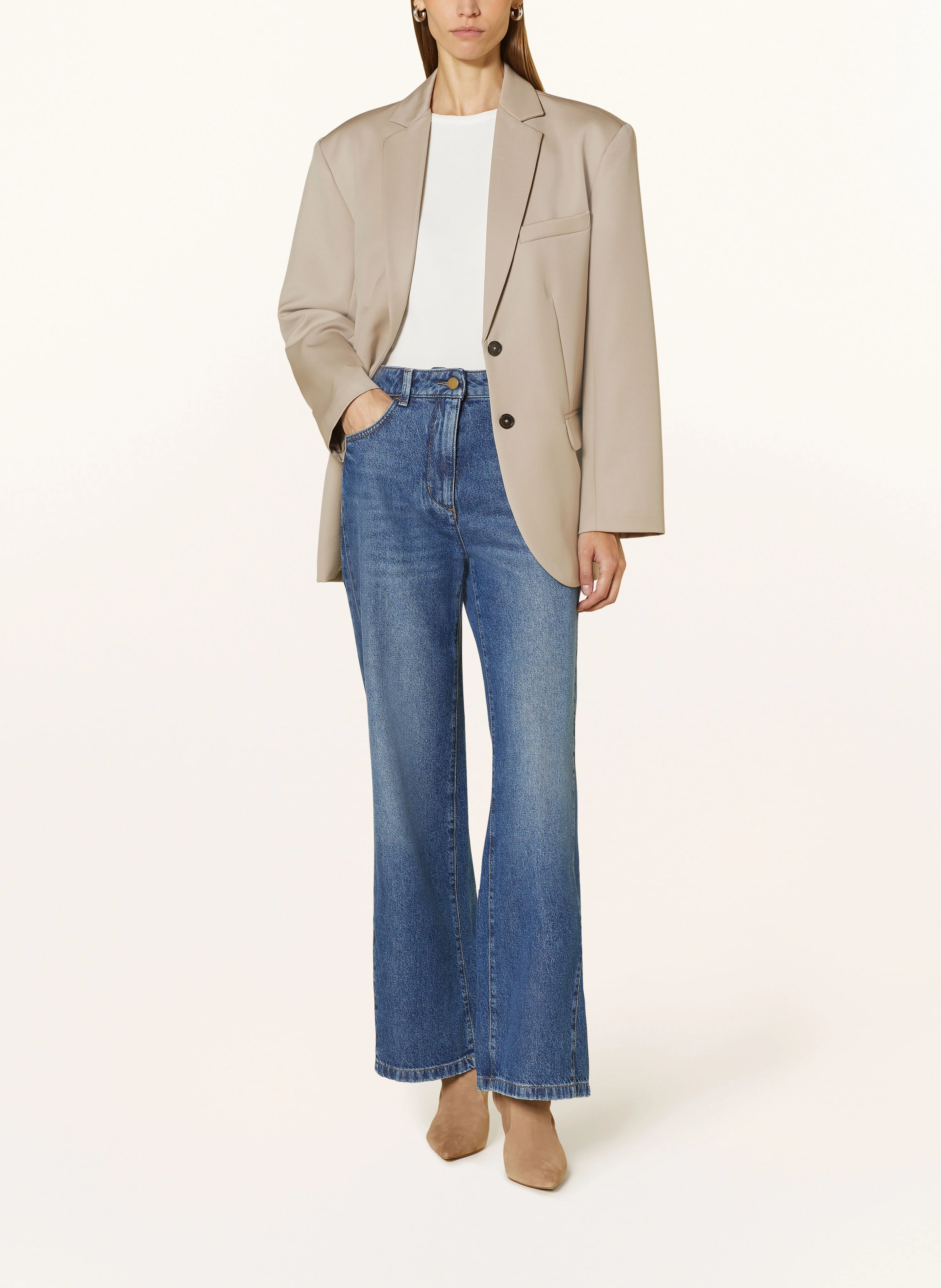 LUISA CERANO Straight Jeans