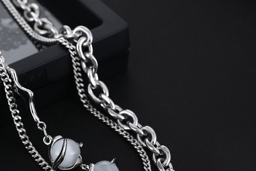 Black Degree - Ster gelaagde ketting