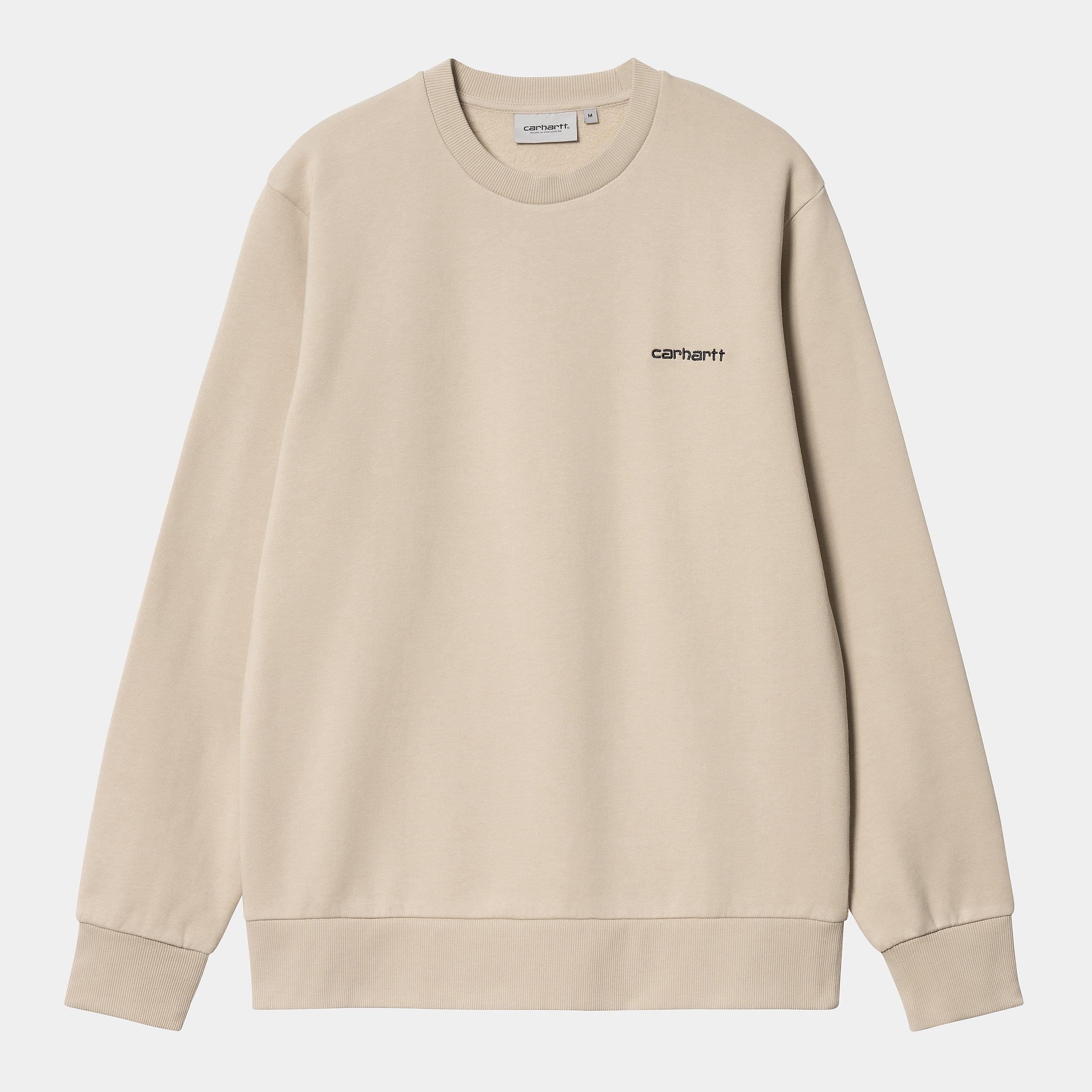 Carhartt WIP Script Embroidery Sweat Wall / Black
