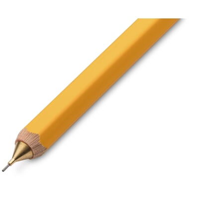 Druckbleistift Zedernholz 0,5-mm-Mine, Gelb