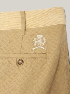 Calças chino Crest TH Monogram Relaxed Fit