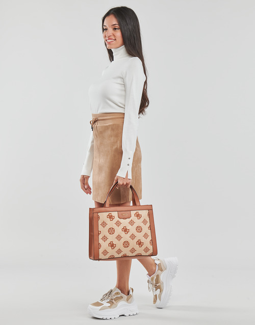 Guess - PAULE TN LS SWEATER - Blanc
