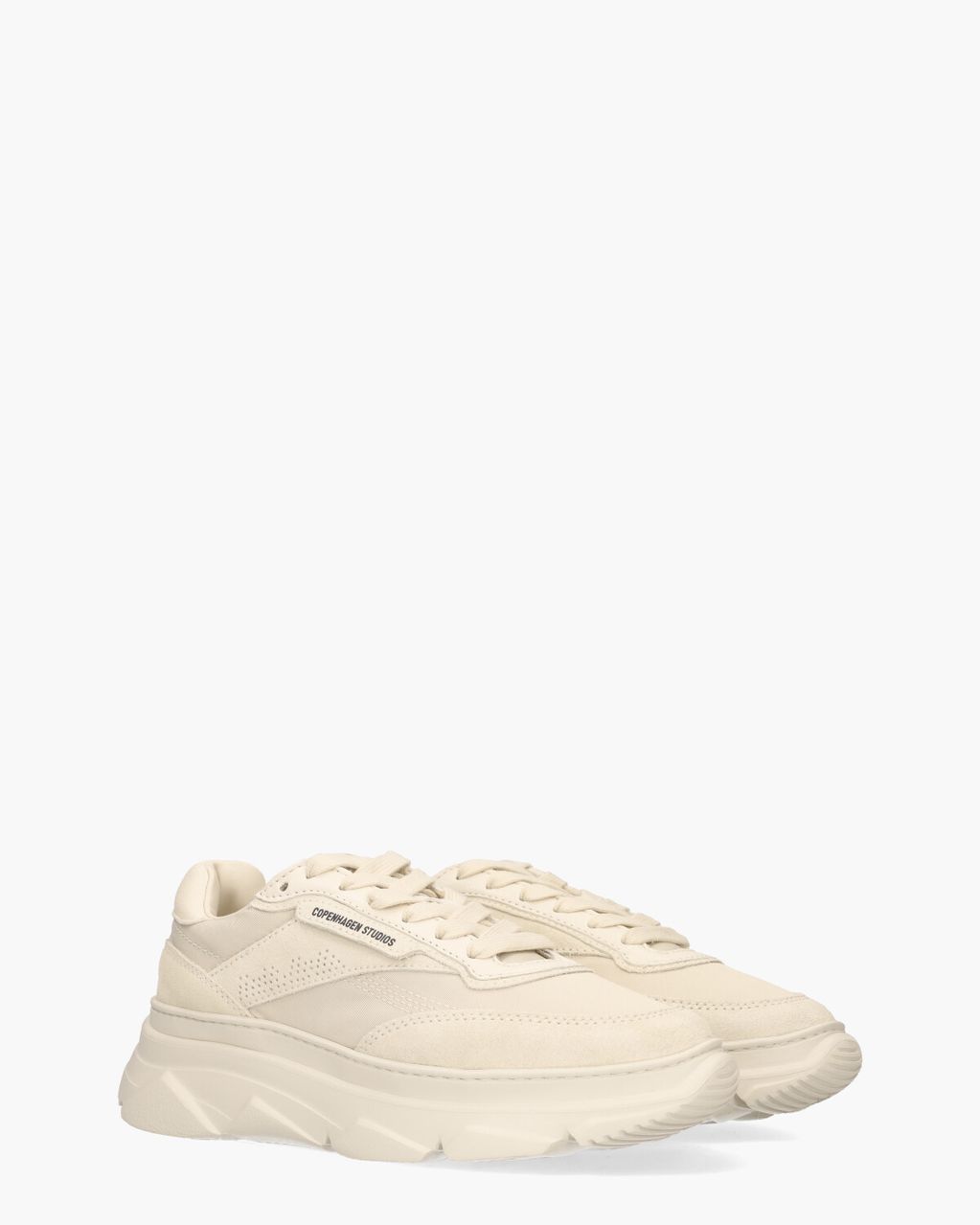 Copenhagen Studios CPH56 Material Mix Off-White Damessneakers