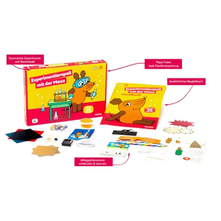 Franzis Experimentierspaß mit der Maus