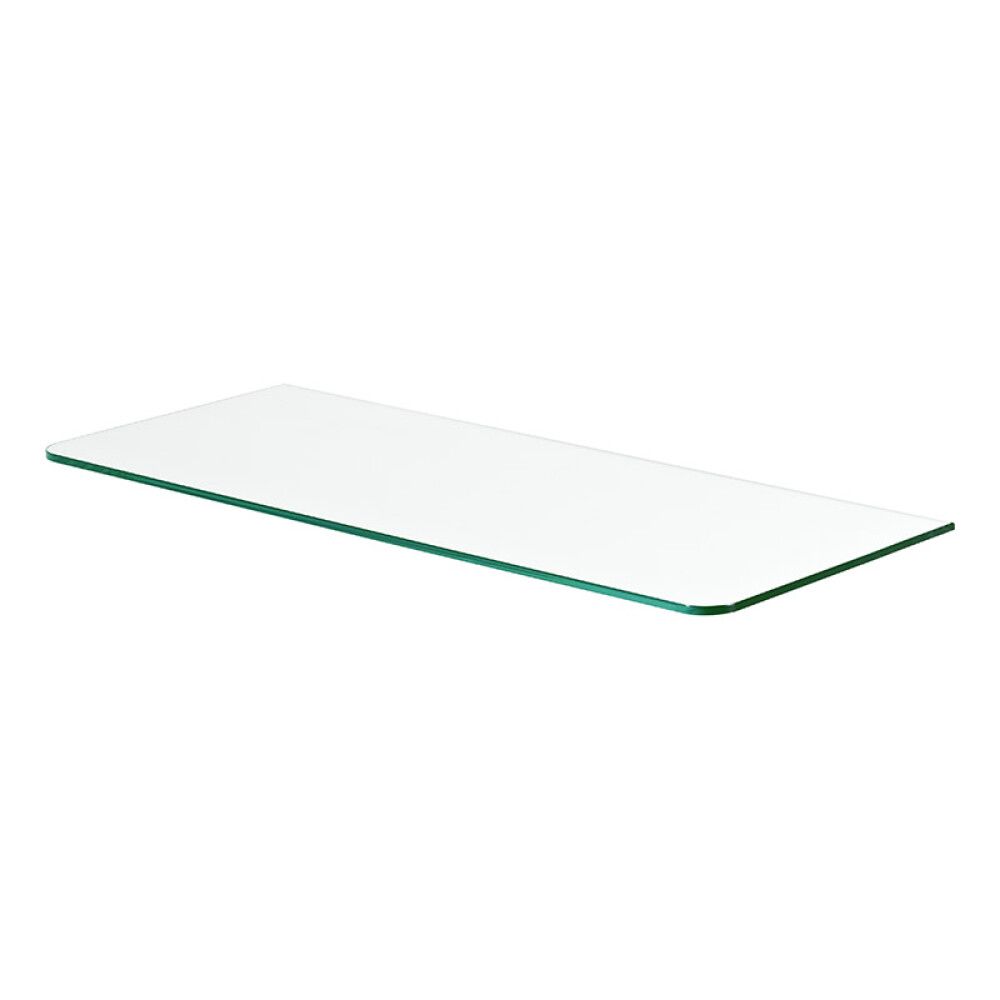 GLASSHYLLE DOLLE STANDARD 800X300X8 MM KLAR