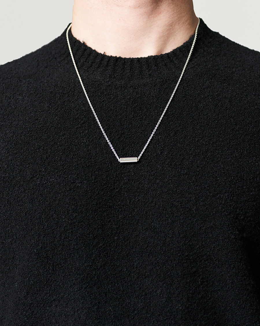 LE GRAMME Chain Cable Necklace Sterling Silver 13g