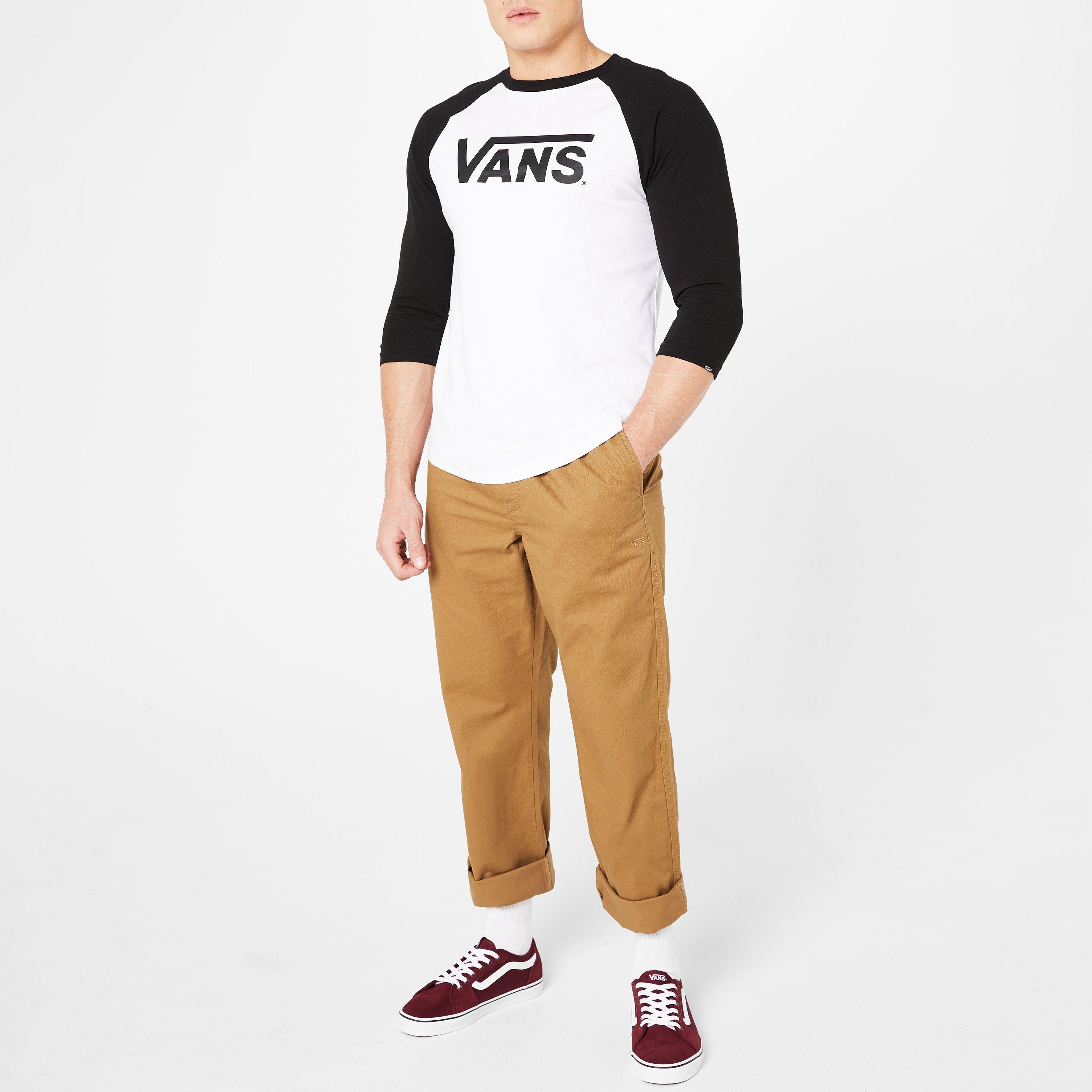 Vans Vans Raglan Long Sleeve T-Shirt Mens