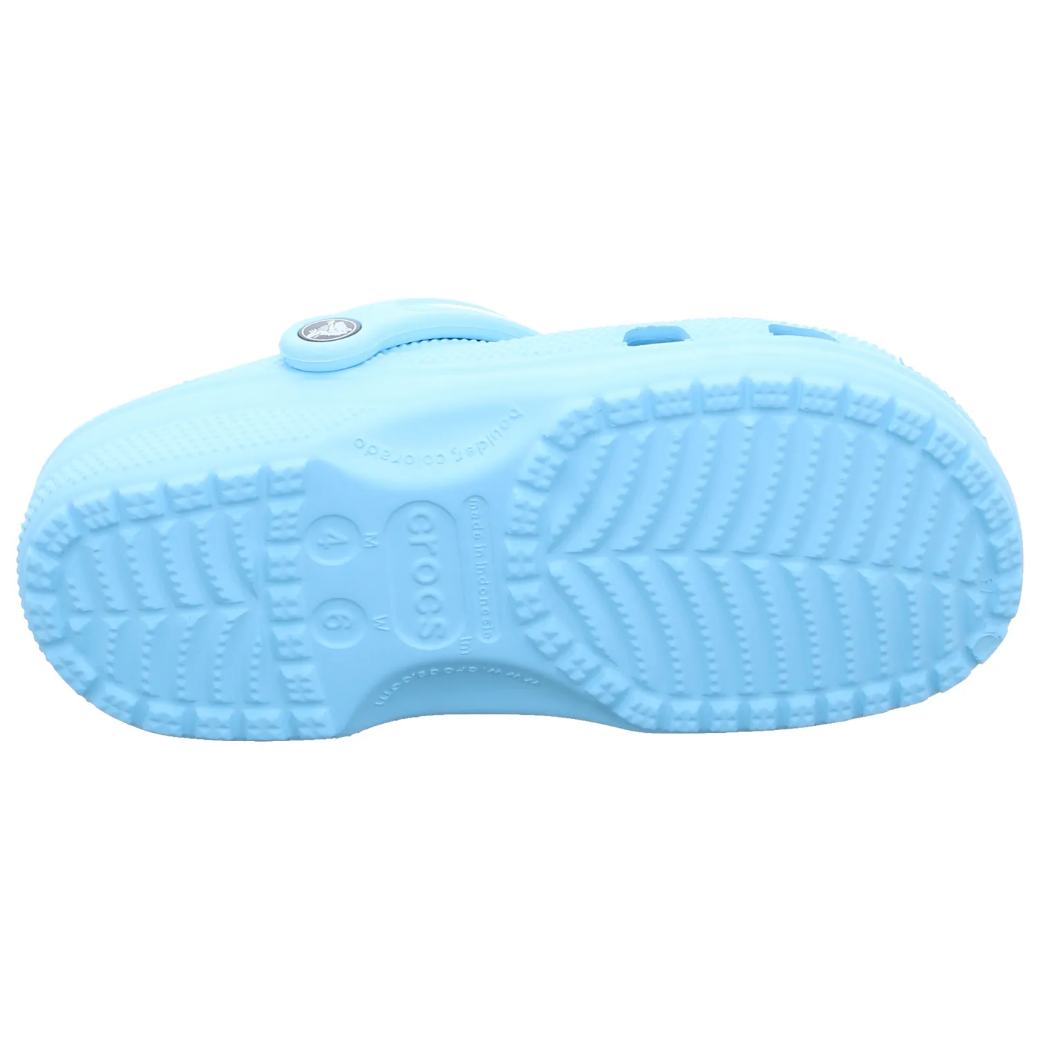 CROCS Badeschuhe unisex Hellblau Synthetik